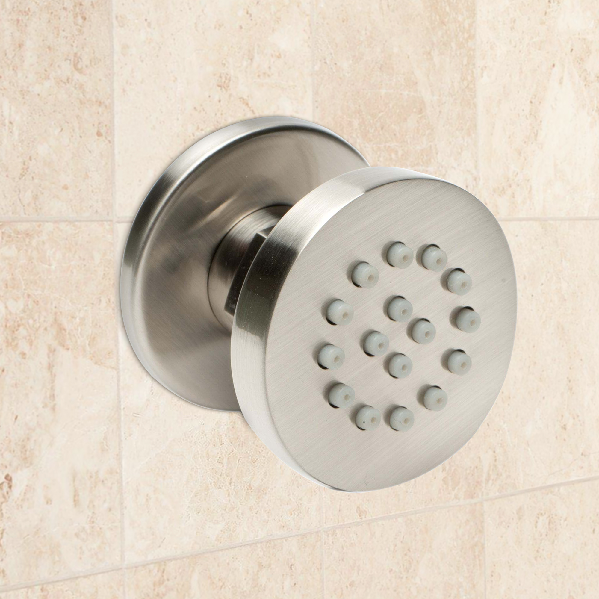Fontana Brushed Round Massage Body Spray